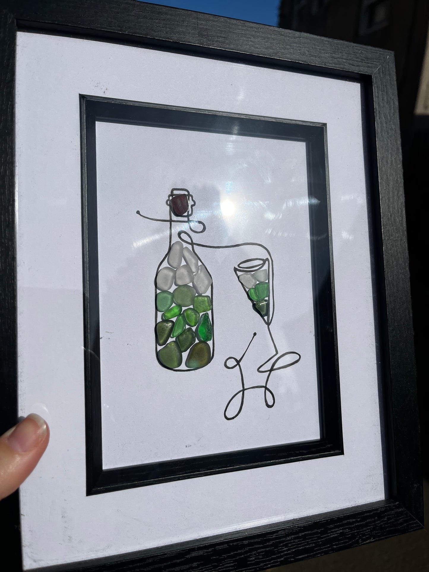 Whitby Sea Glass Celebration Drink